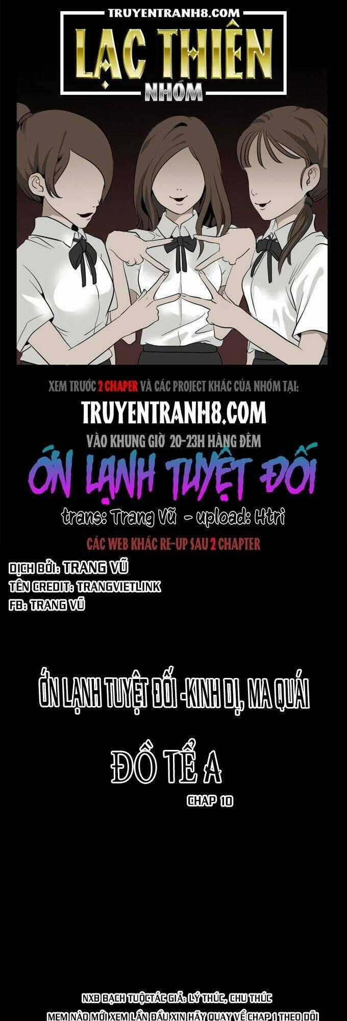 Ớn Lạnh Tuyệt Đối Chapter 38 trang 0