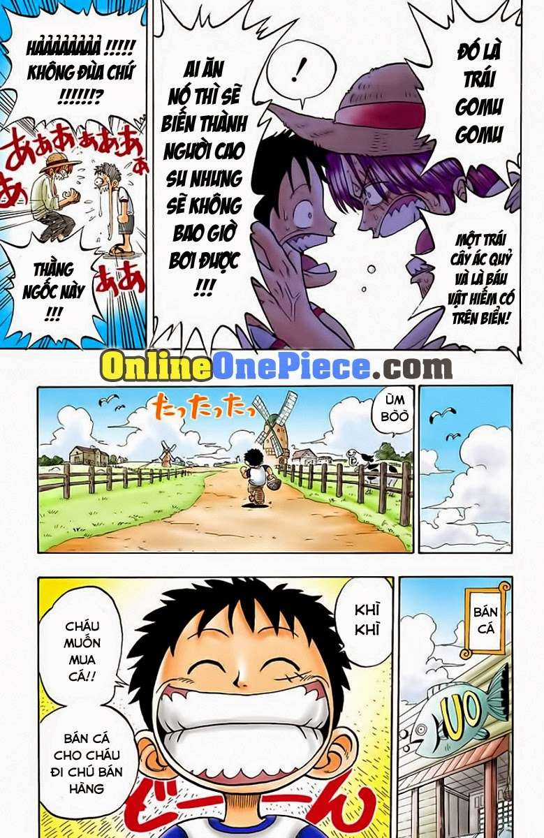 One Piece Color Chapter 1 trang 21