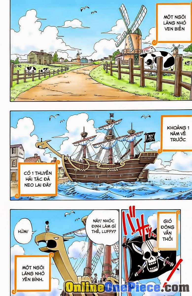 One Piece Color Chapter 1 trang 4
