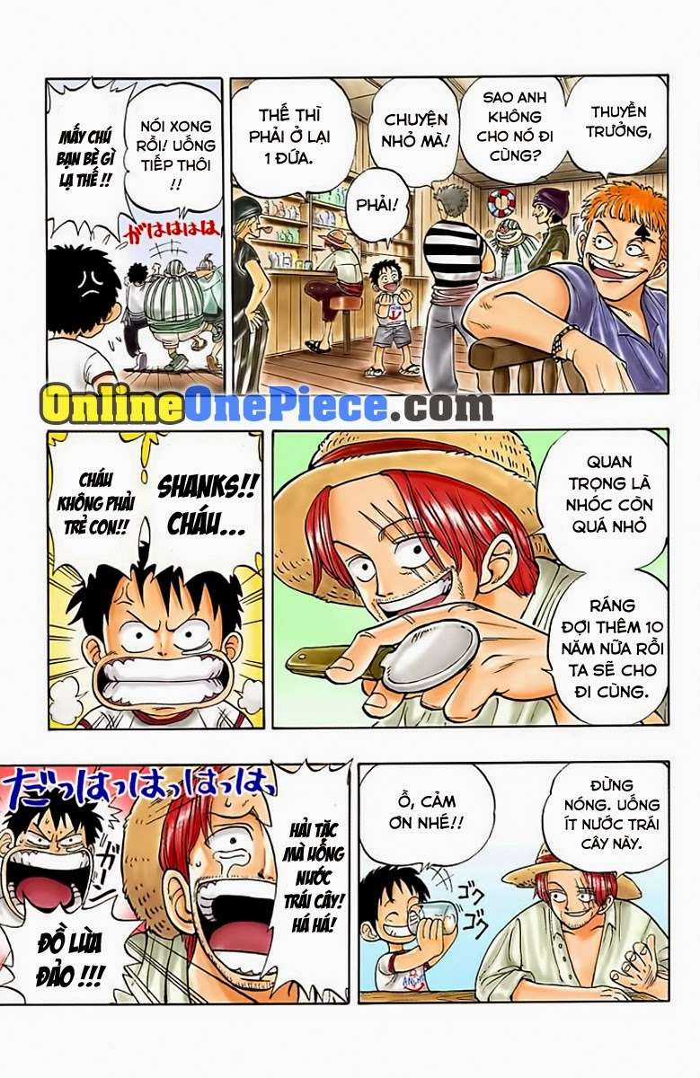 One Piece Color Chapter 1 trang 9