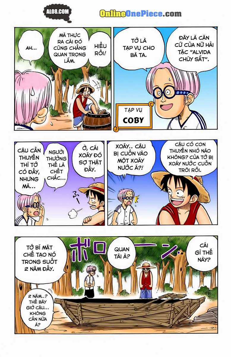 One Piece Color Chapter 2 trang 12