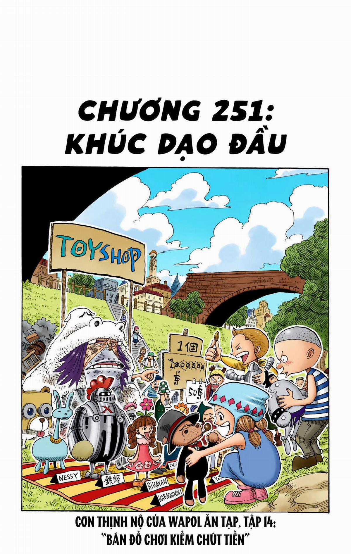 One Piece Color Chapter 251 trang 0