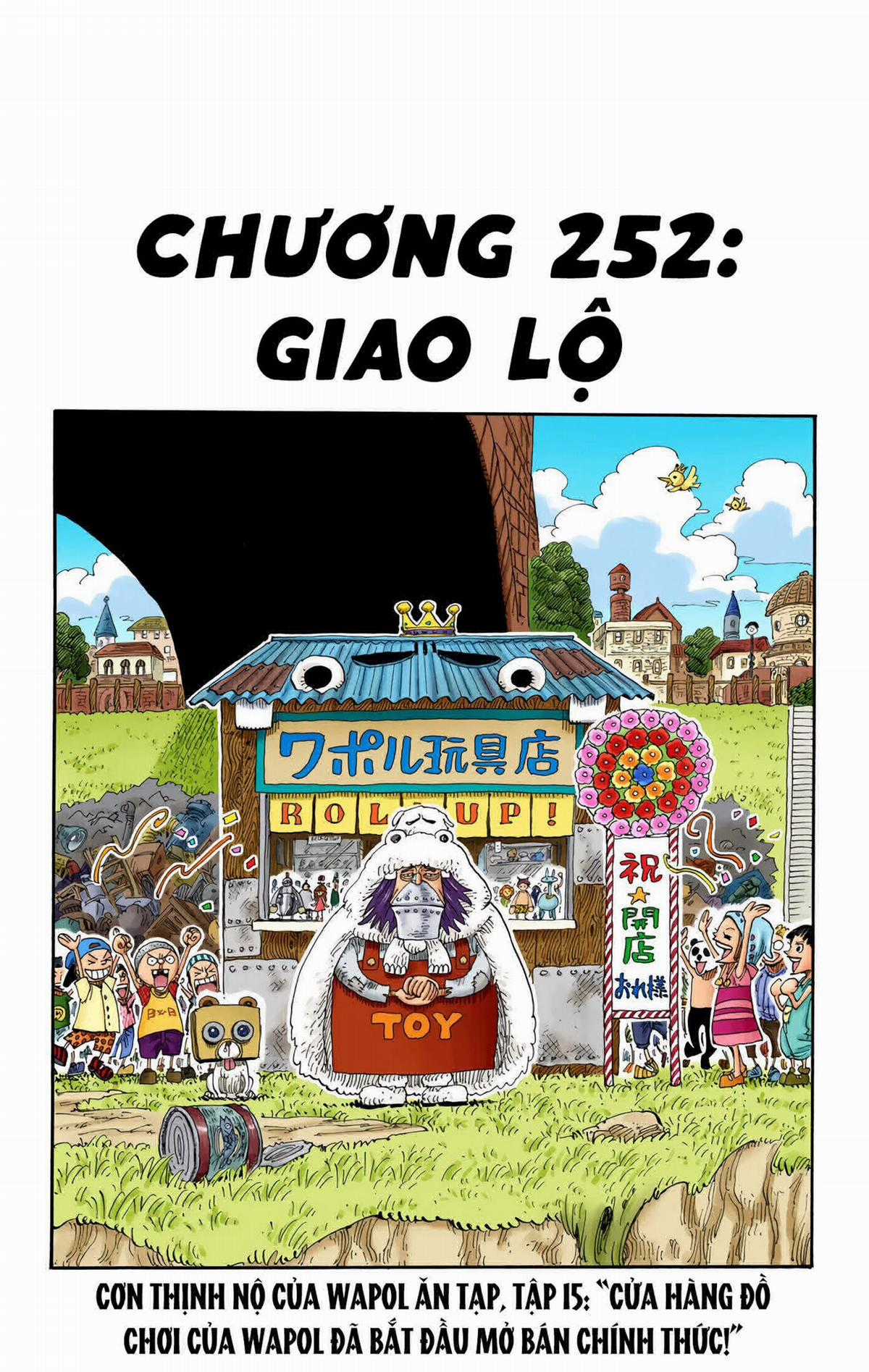 One Piece Color Chapter 252 trang 0