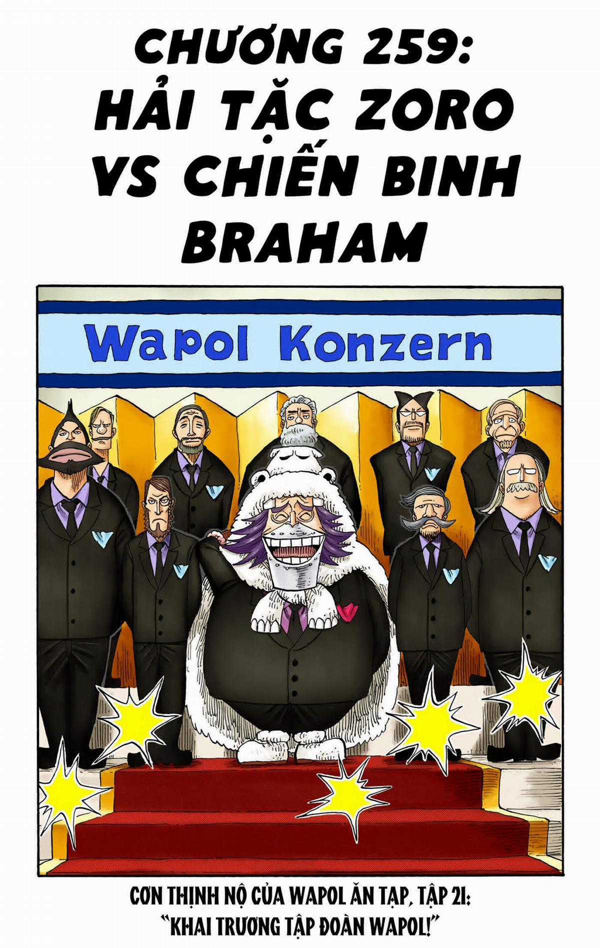 One Piece Color Chapter 259 trang 0