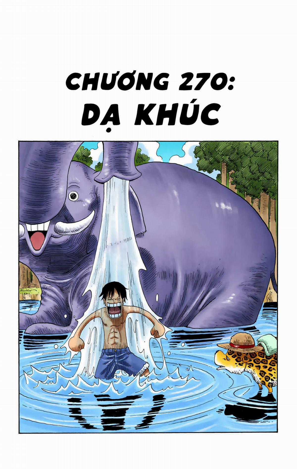 One Piece Color Chapter 270 trang 0