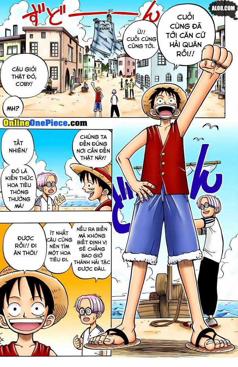 One Piece Color Chapter 3 trang 4