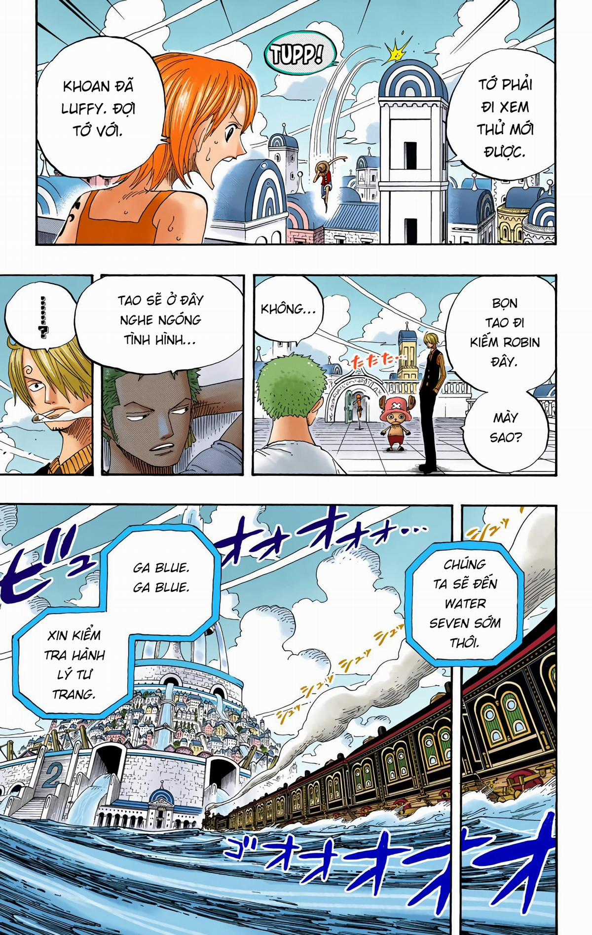 One Piece Color Chapter 334 trang 12