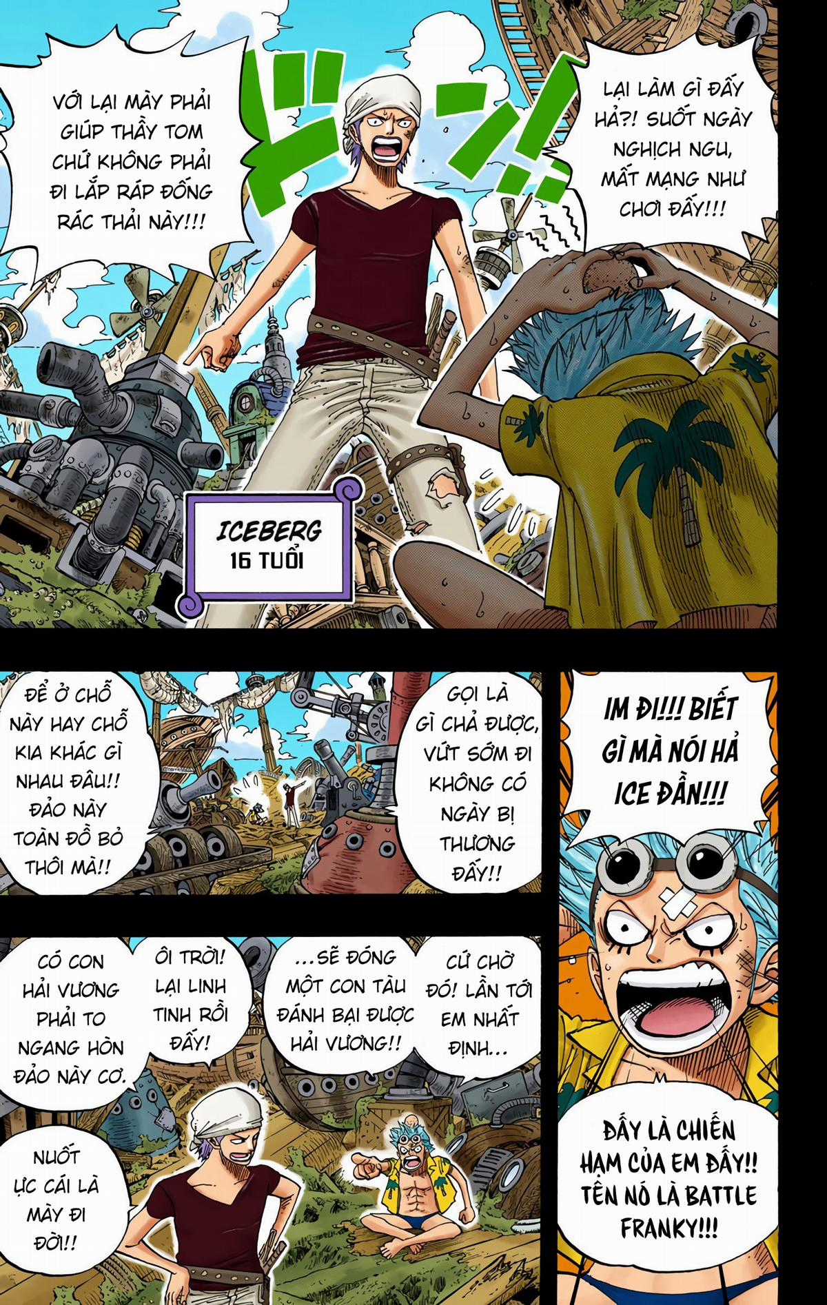 One Piece Color Chapter 353 trang 10