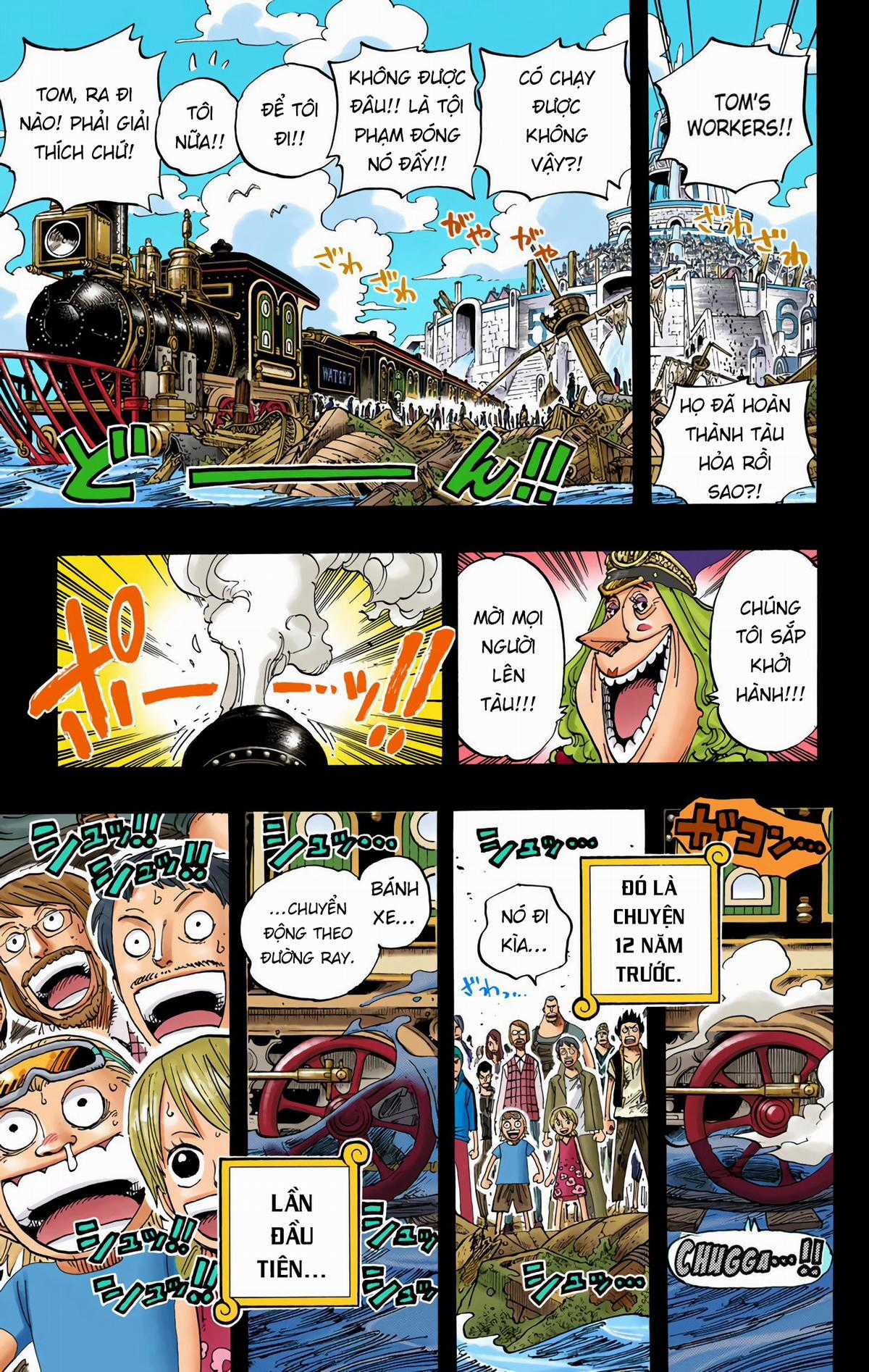 One Piece Color Chapter 354 trang 16