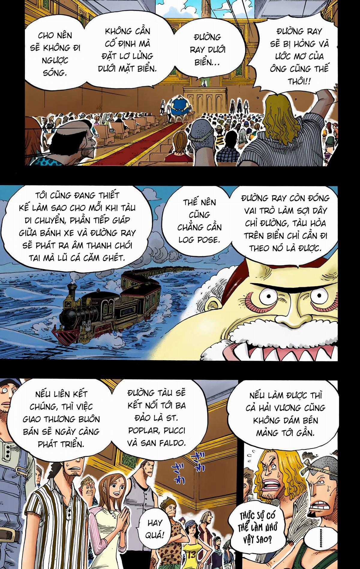 One Piece Color Chapter 354 trang 4