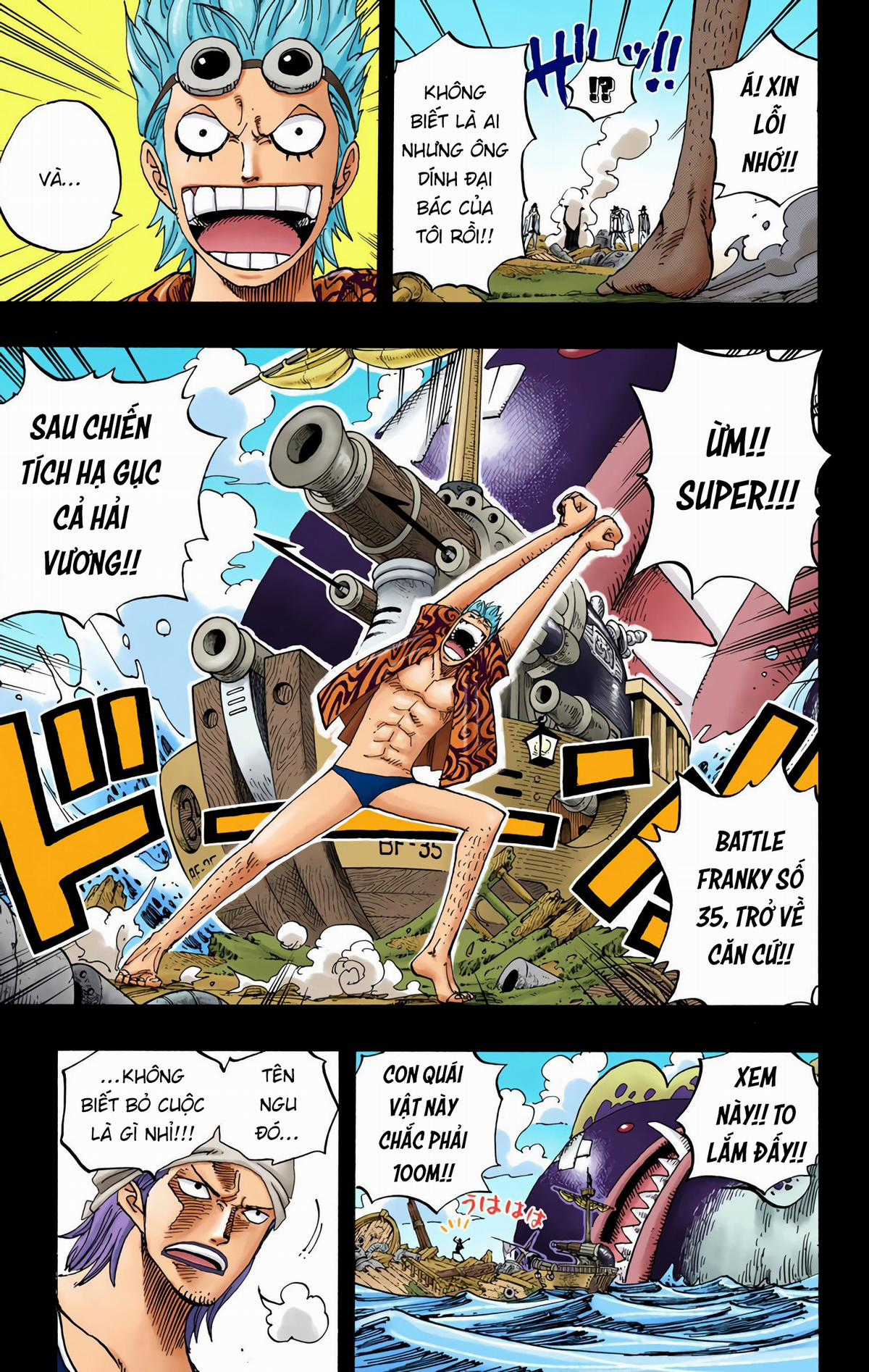 One Piece Color Chapter 355 trang 4