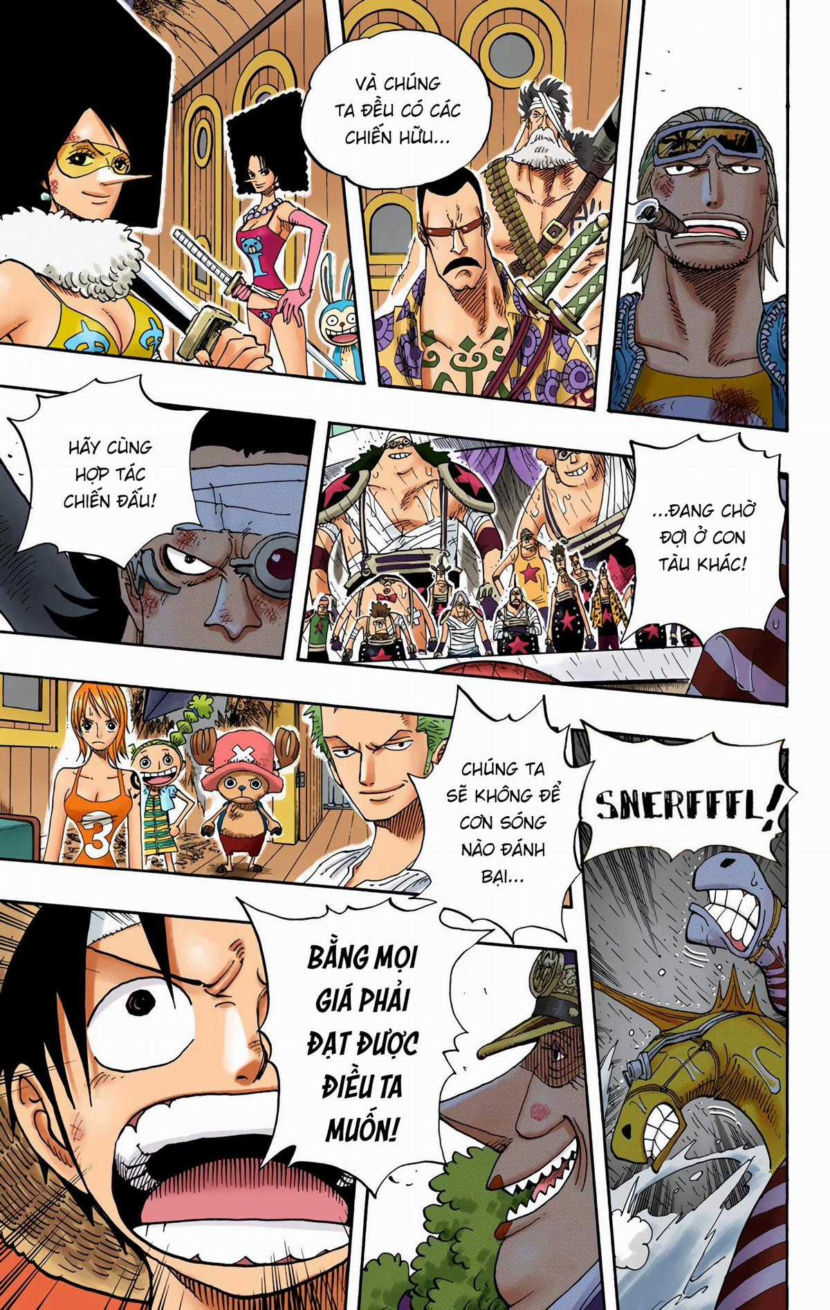 One Piece Color Chapter 366 trang 12