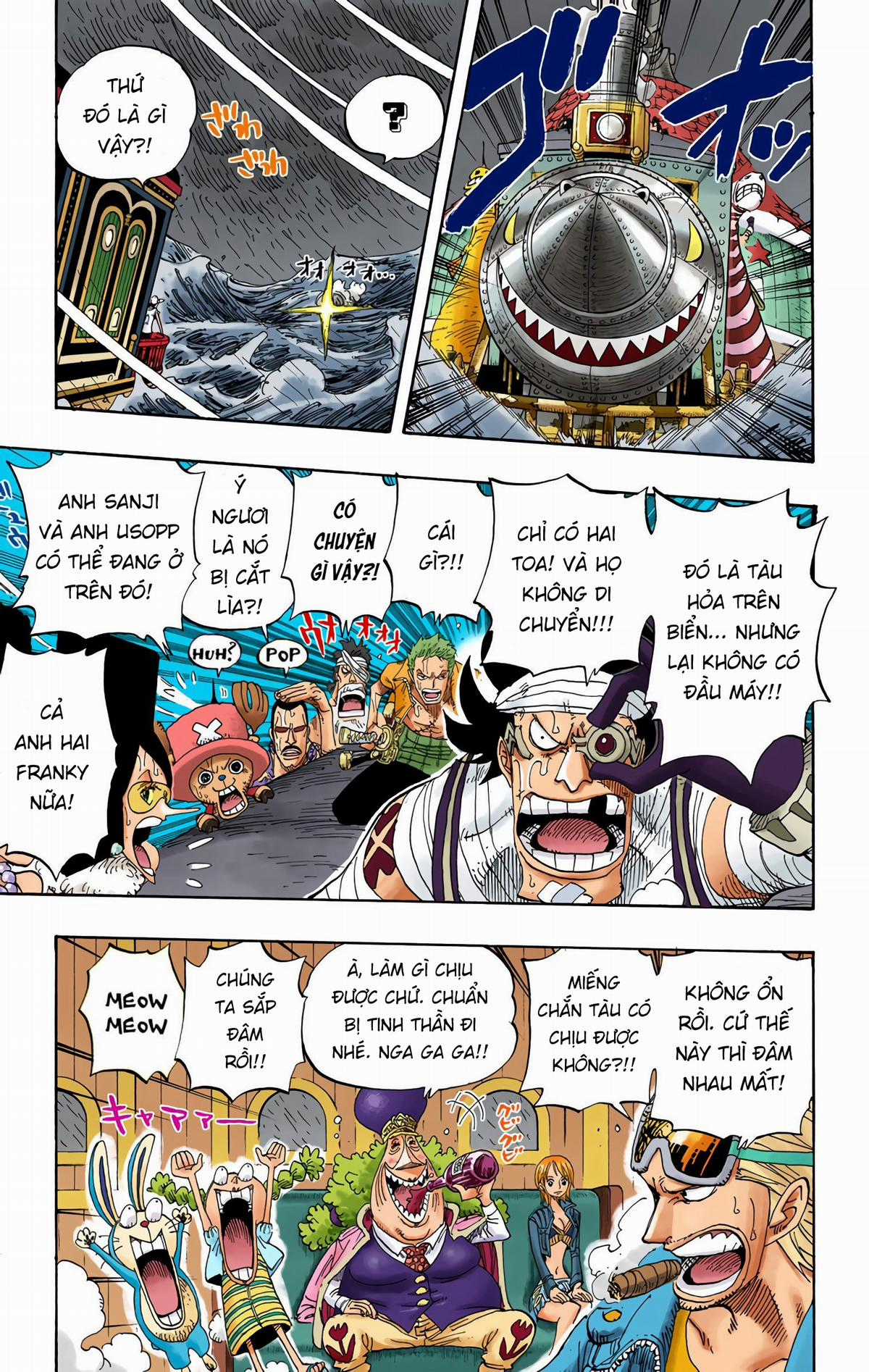 One Piece Color Chapter 371 trang 4