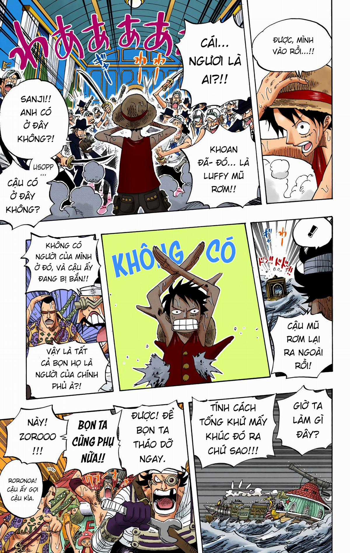 One Piece Color Chapter 371 trang 6