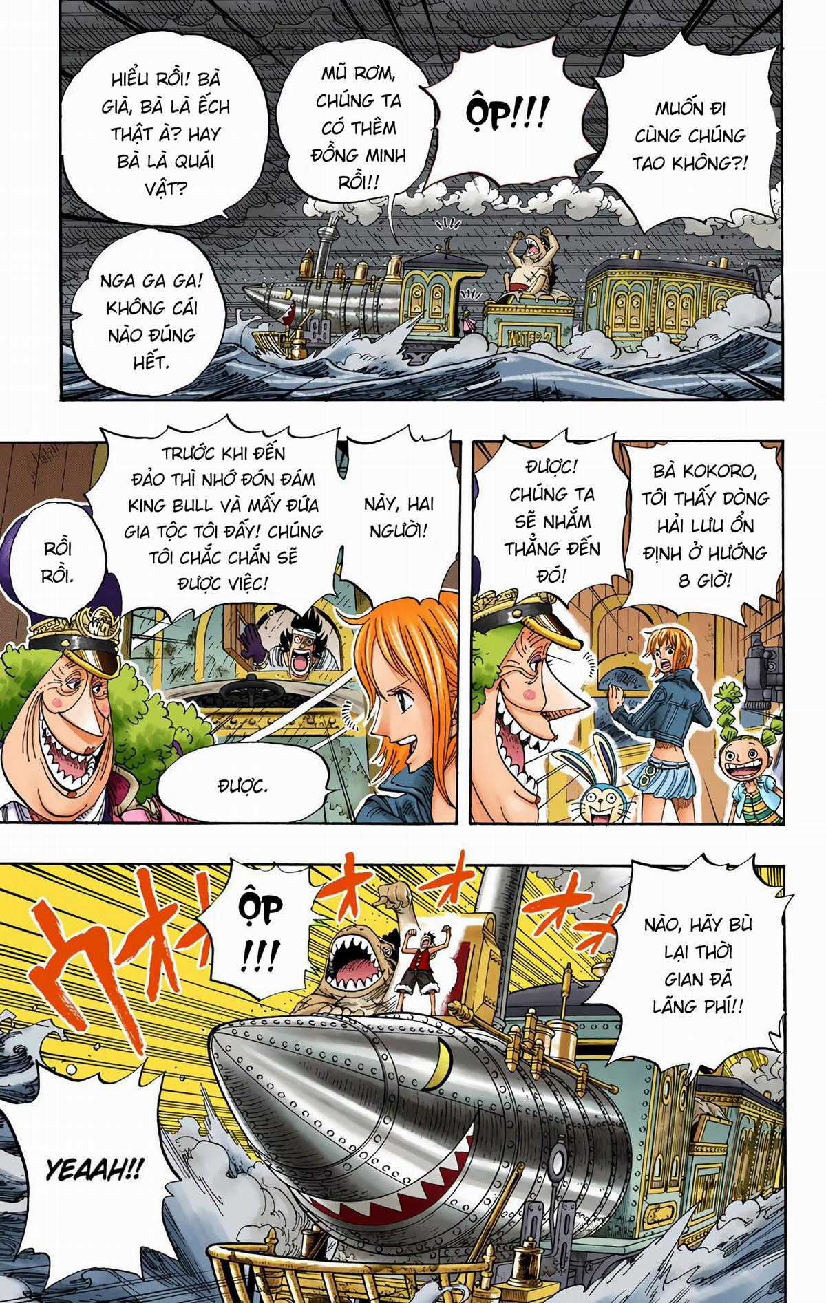 One Piece Color Chapter 375 trang 8