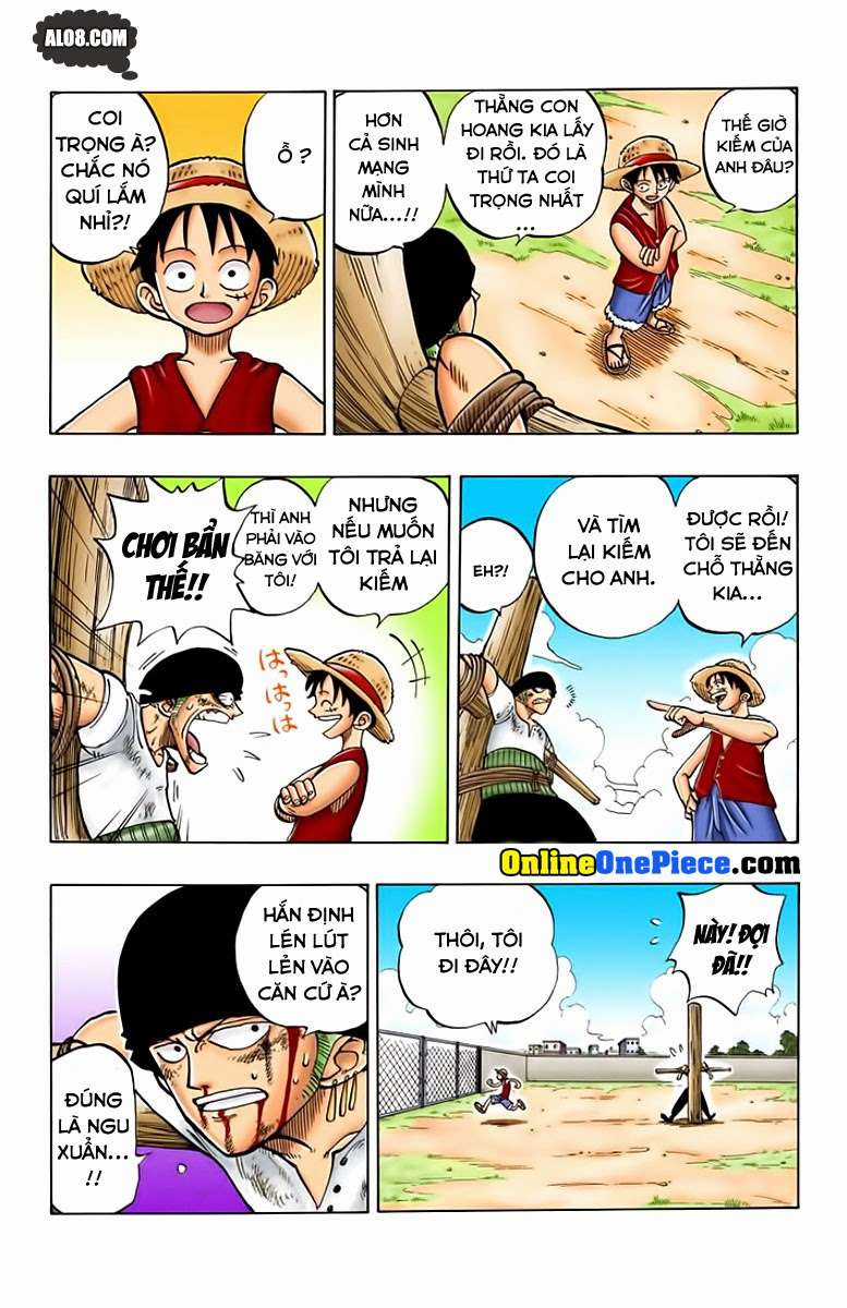 One Piece Color Chapter 4 trang 8