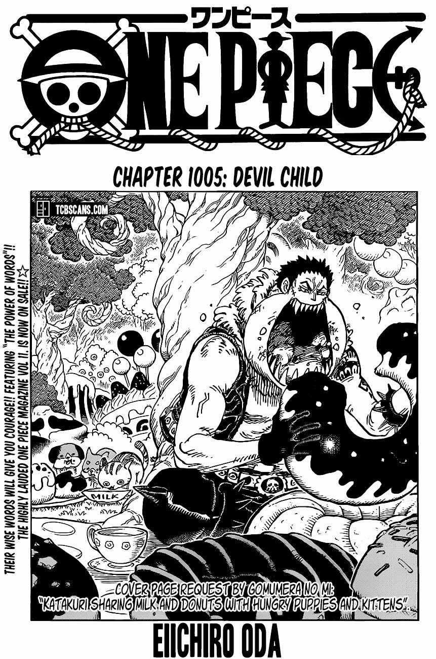 One Piece Chương 1005 trang 0