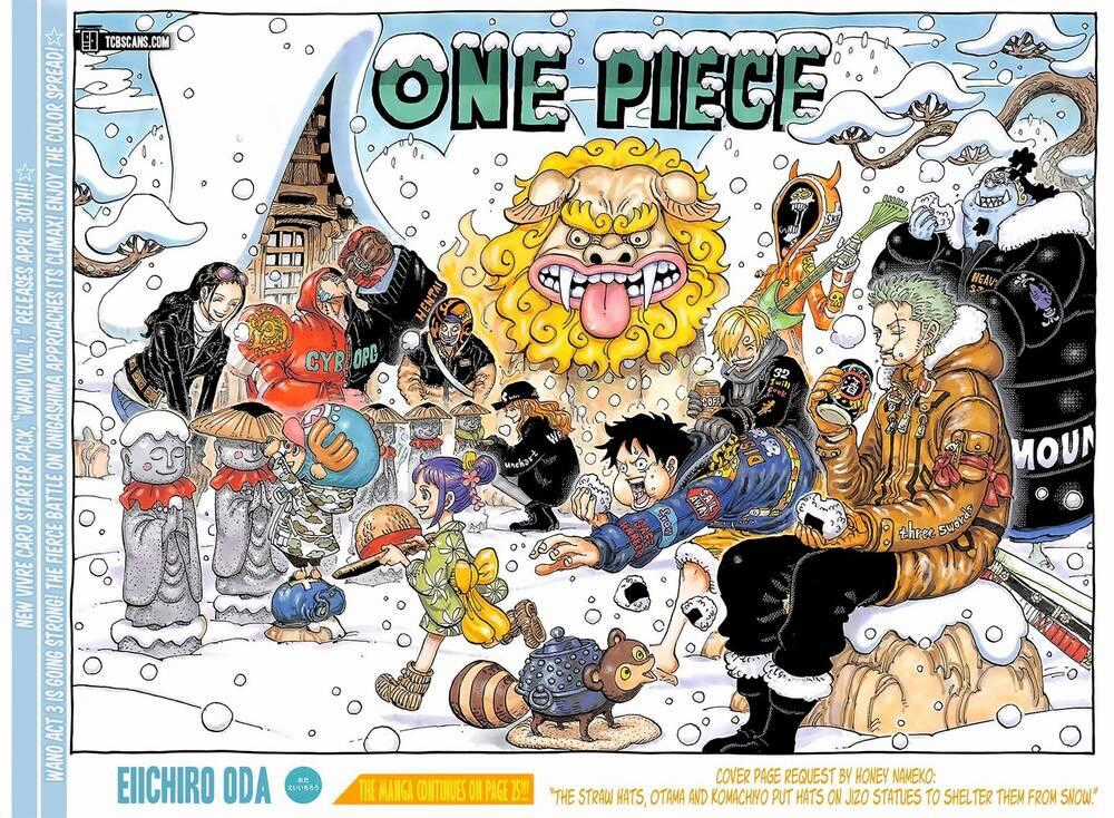 One Piece Chương 1009 trang 1