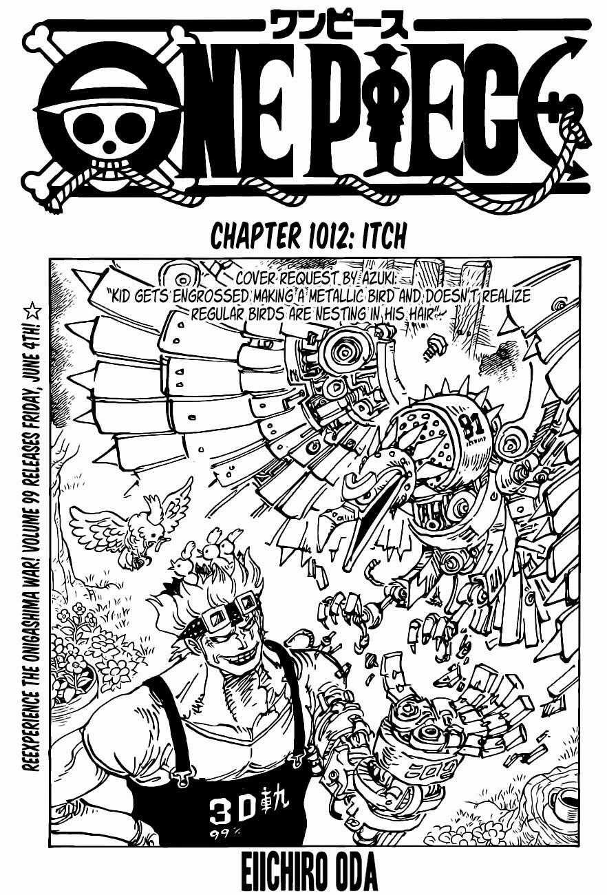 One Piece Chương 1012 trang 0