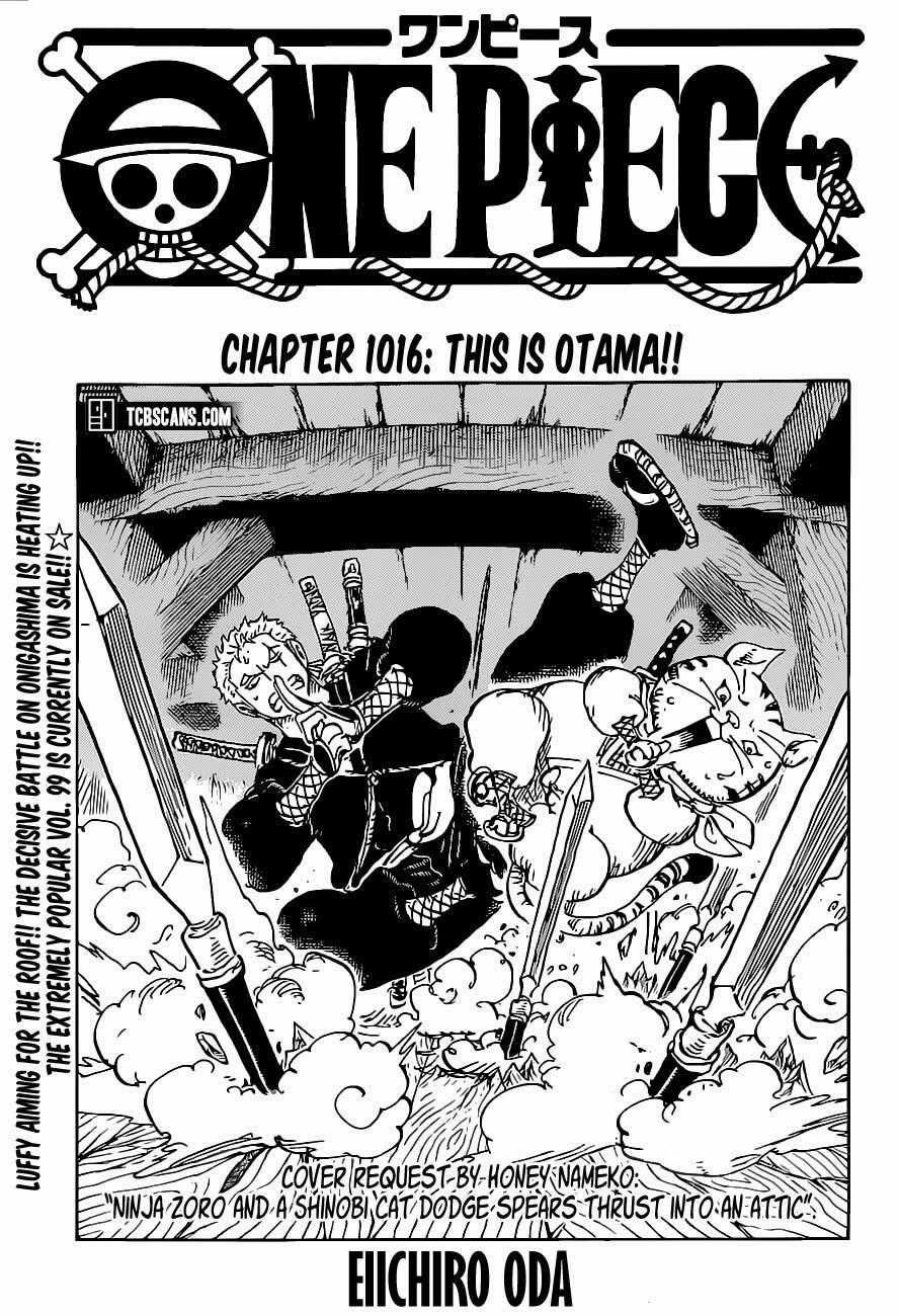 One Piece Chương 1016 trang 0