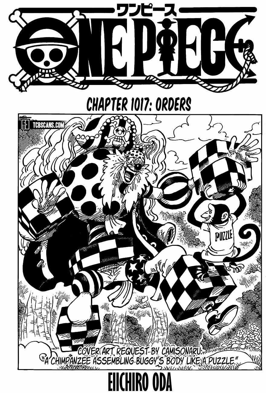 One Piece Chương 1017 trang 0