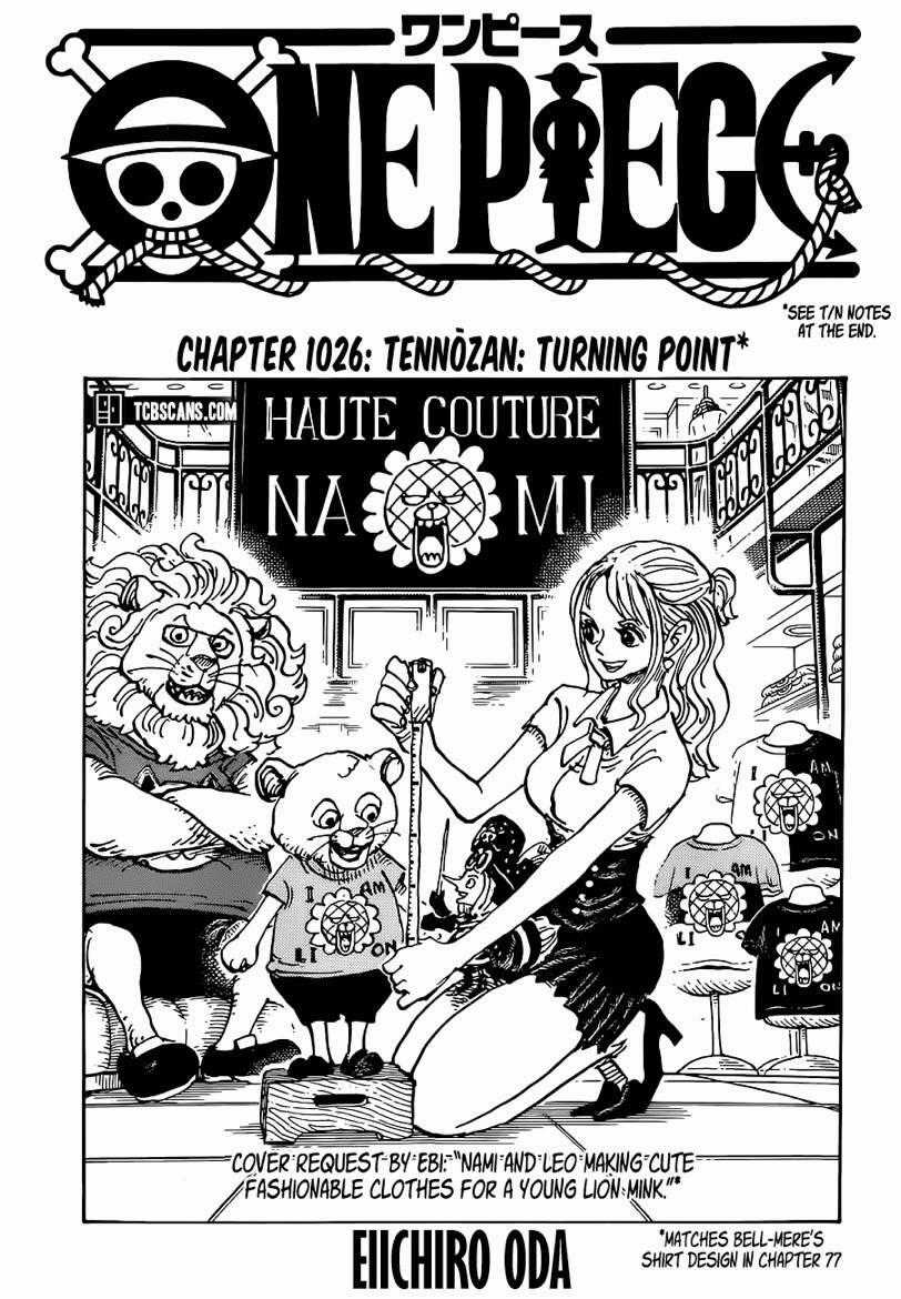 One Piece Chương 1026 trang 0