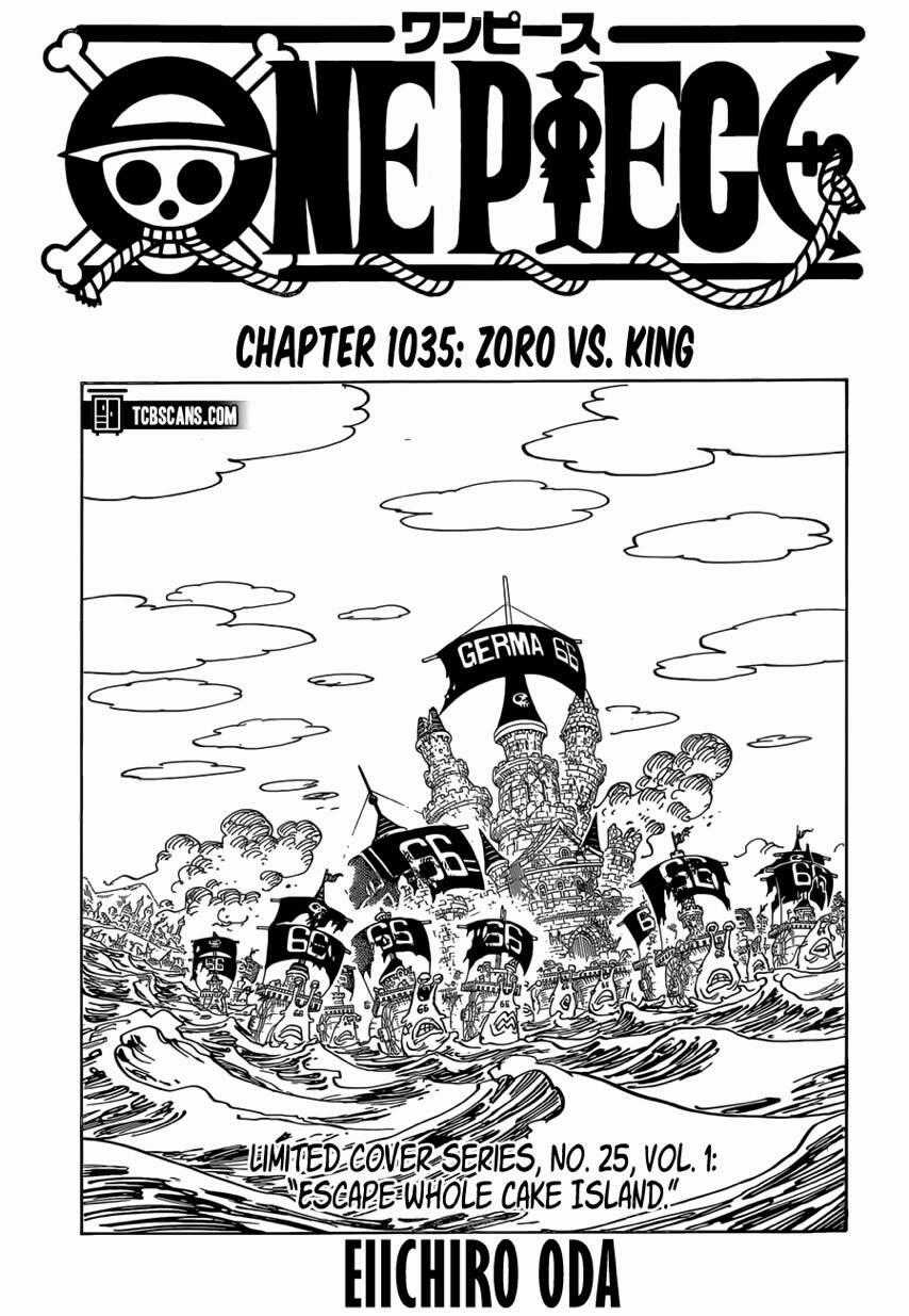 One Piece Chương 1035 trang 0
