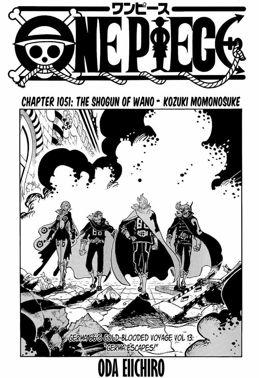 One Piece Chương 1051 trang 0