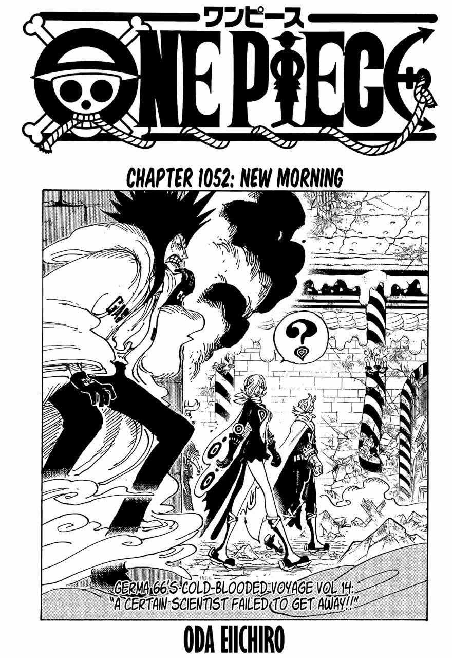One Piece Chương 1052 trang 0