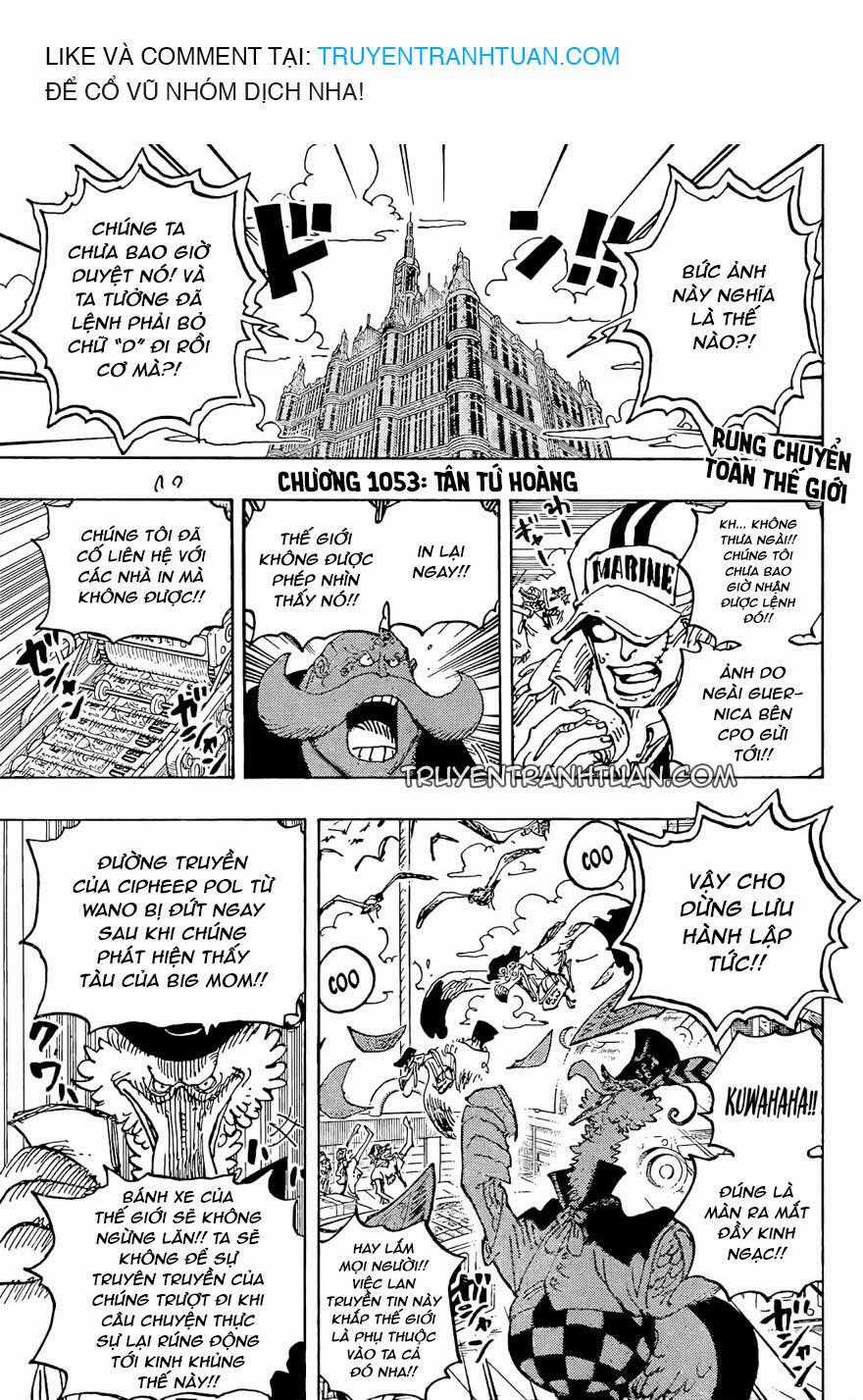 One Piece Chương 1053 trang 0