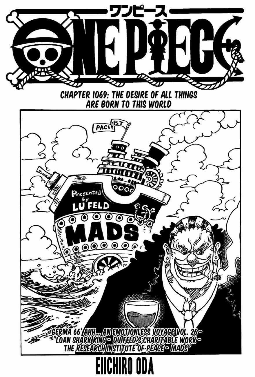 One Piece Chương 1069 trang 0