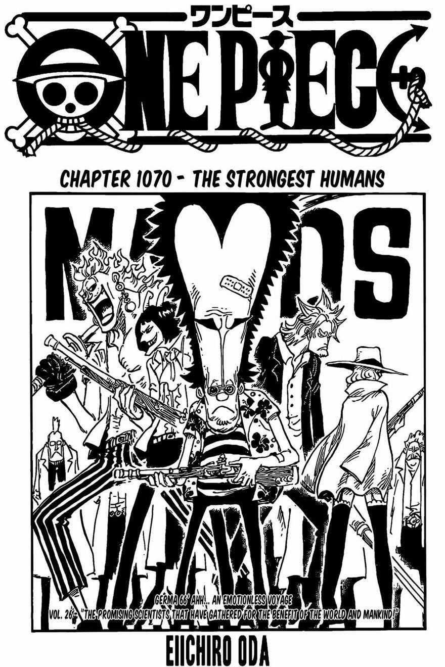 One Piece Chương 1070 trang 0