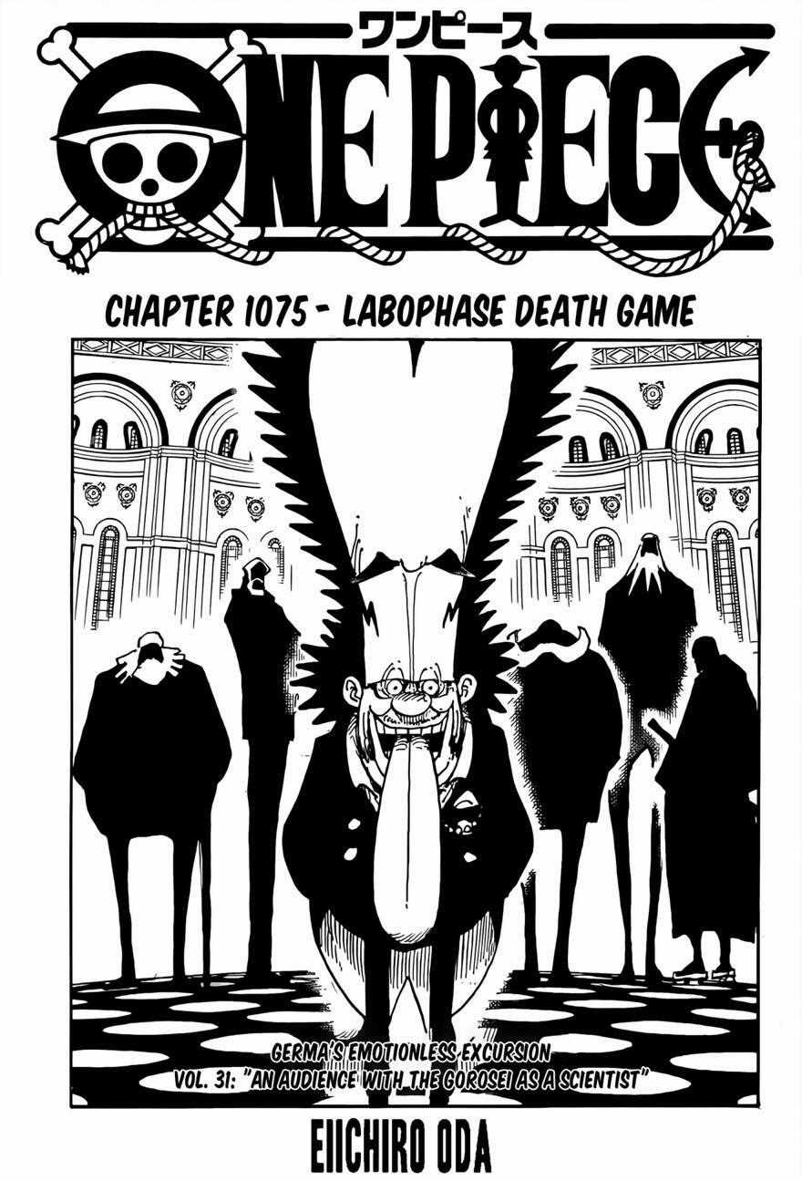 One Piece Chương 1075 trang 1