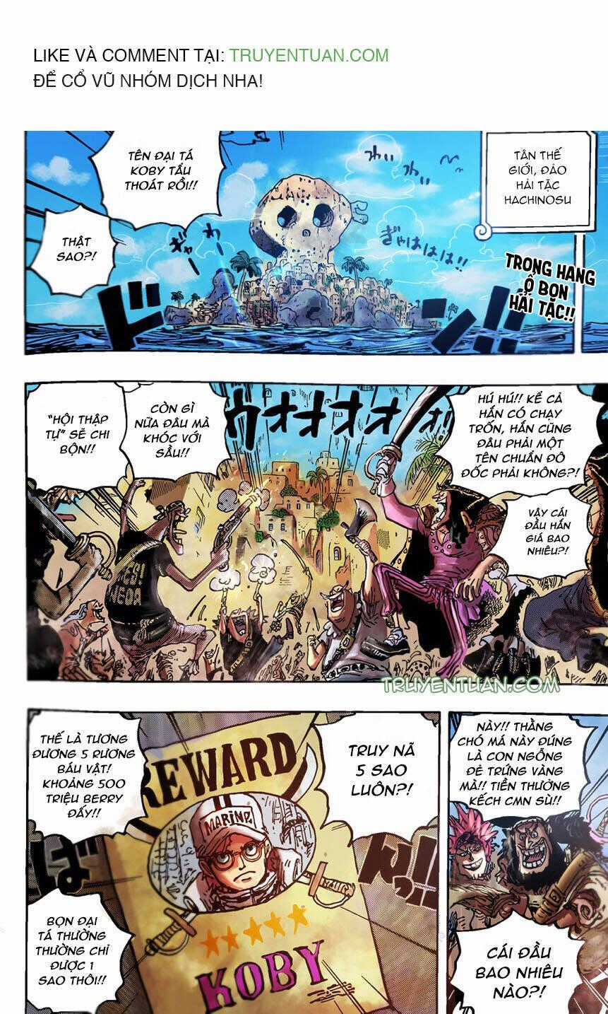 One Piece Chương 1080 trang 1