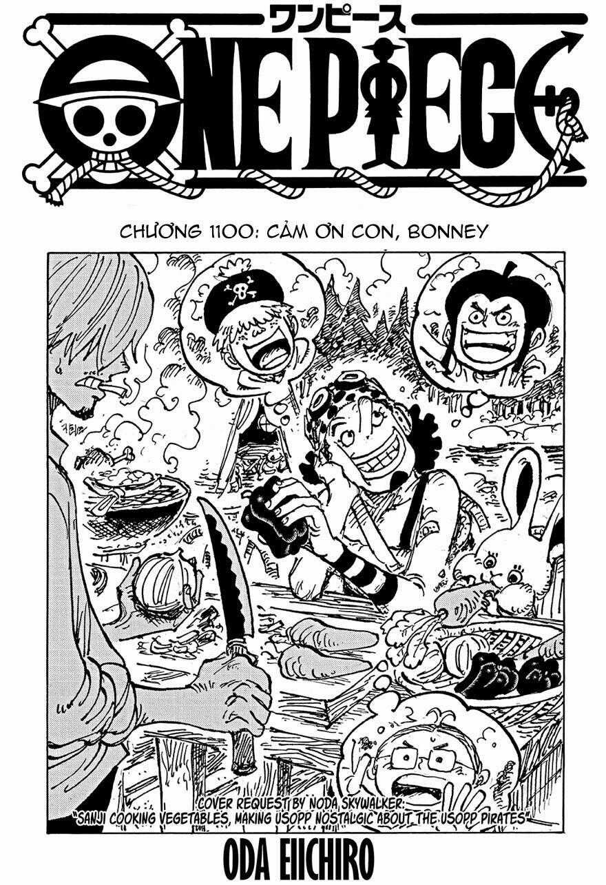 One Piece Chương 1100 trang 1