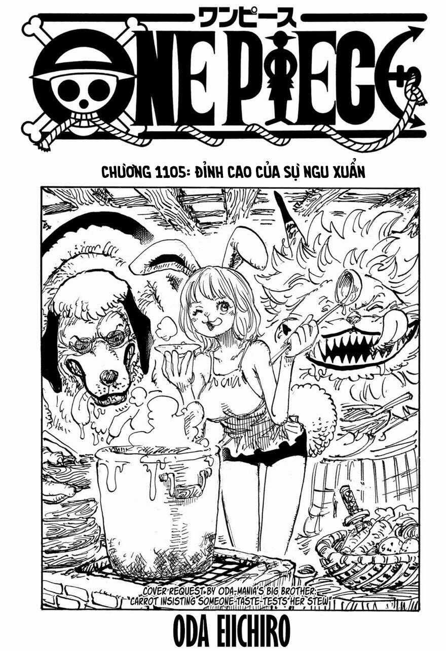 One Piece Chương 1105 trang 1
