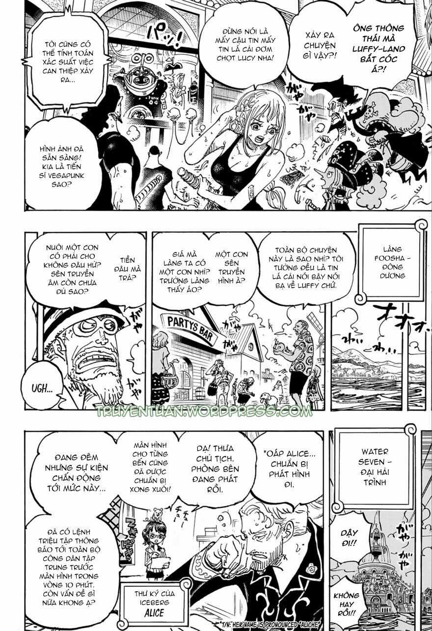 One Piece Chương 1109 trang 5
