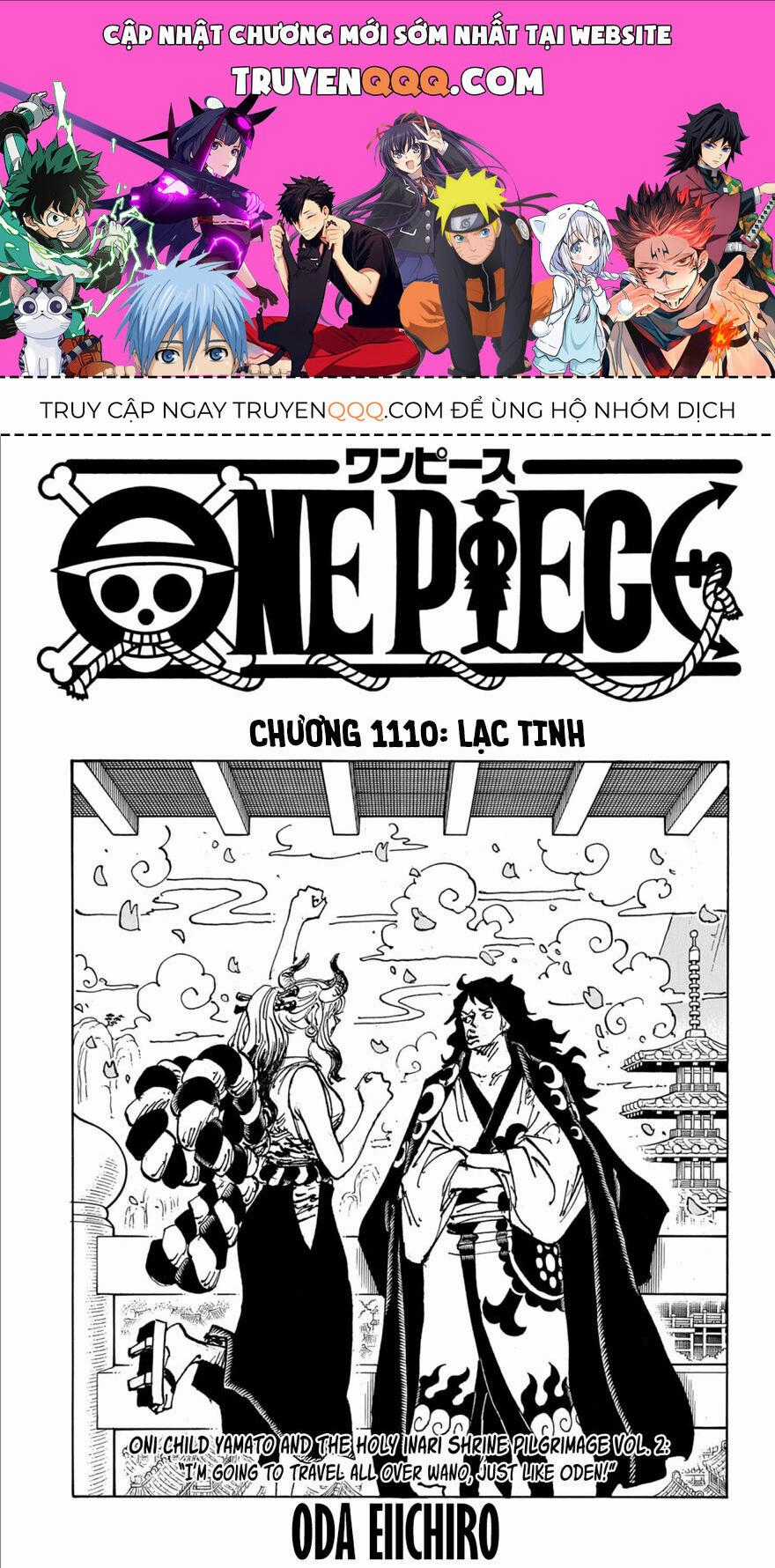 One Piece Chương 1110 trang 0