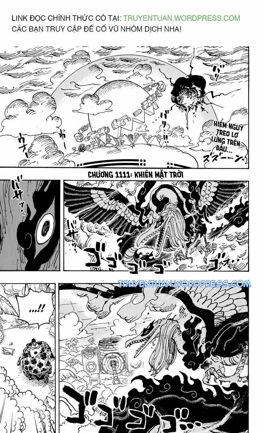One Piece Chương 1111 trang 1