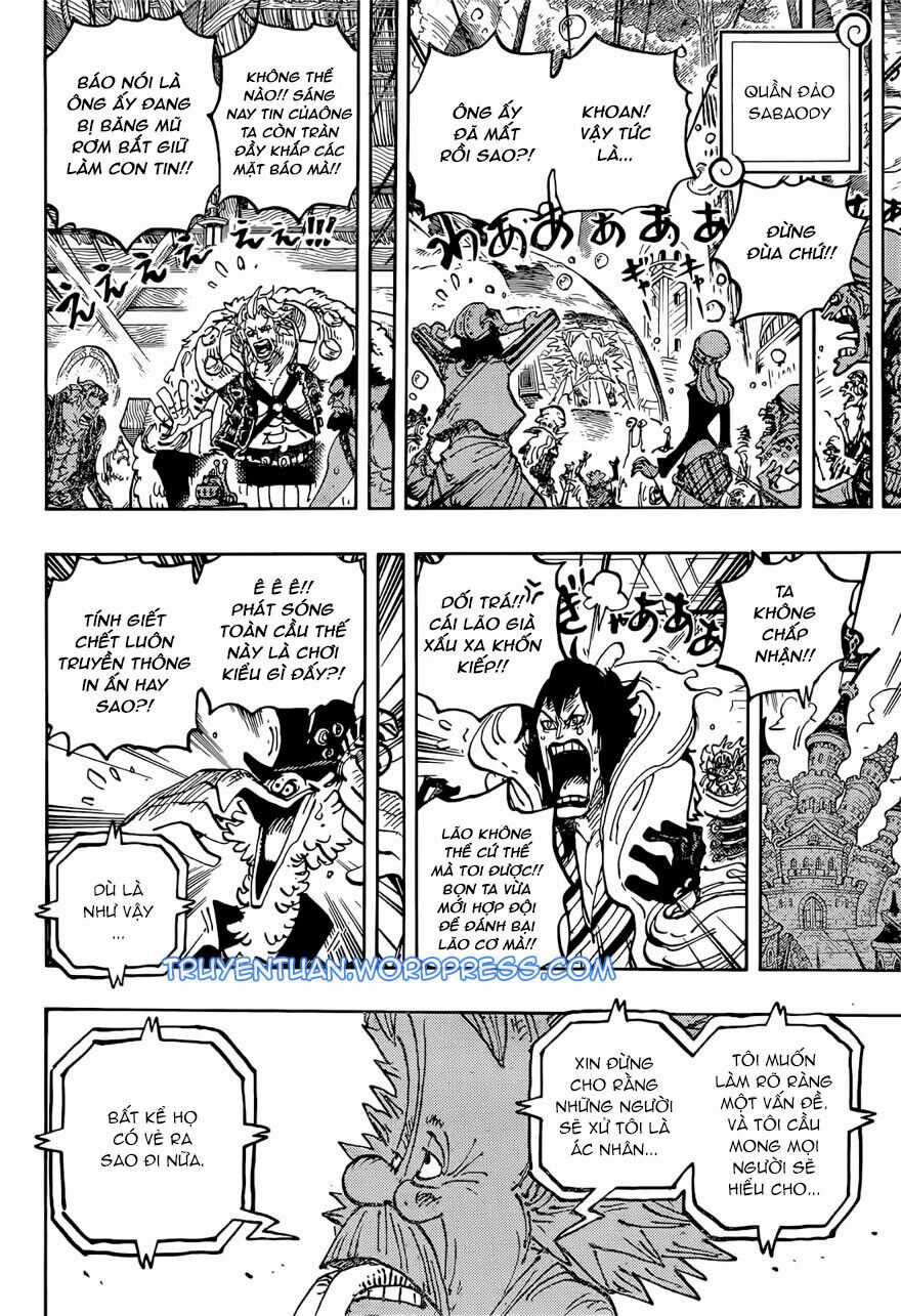 One Piece Chương 1113 trang 11
