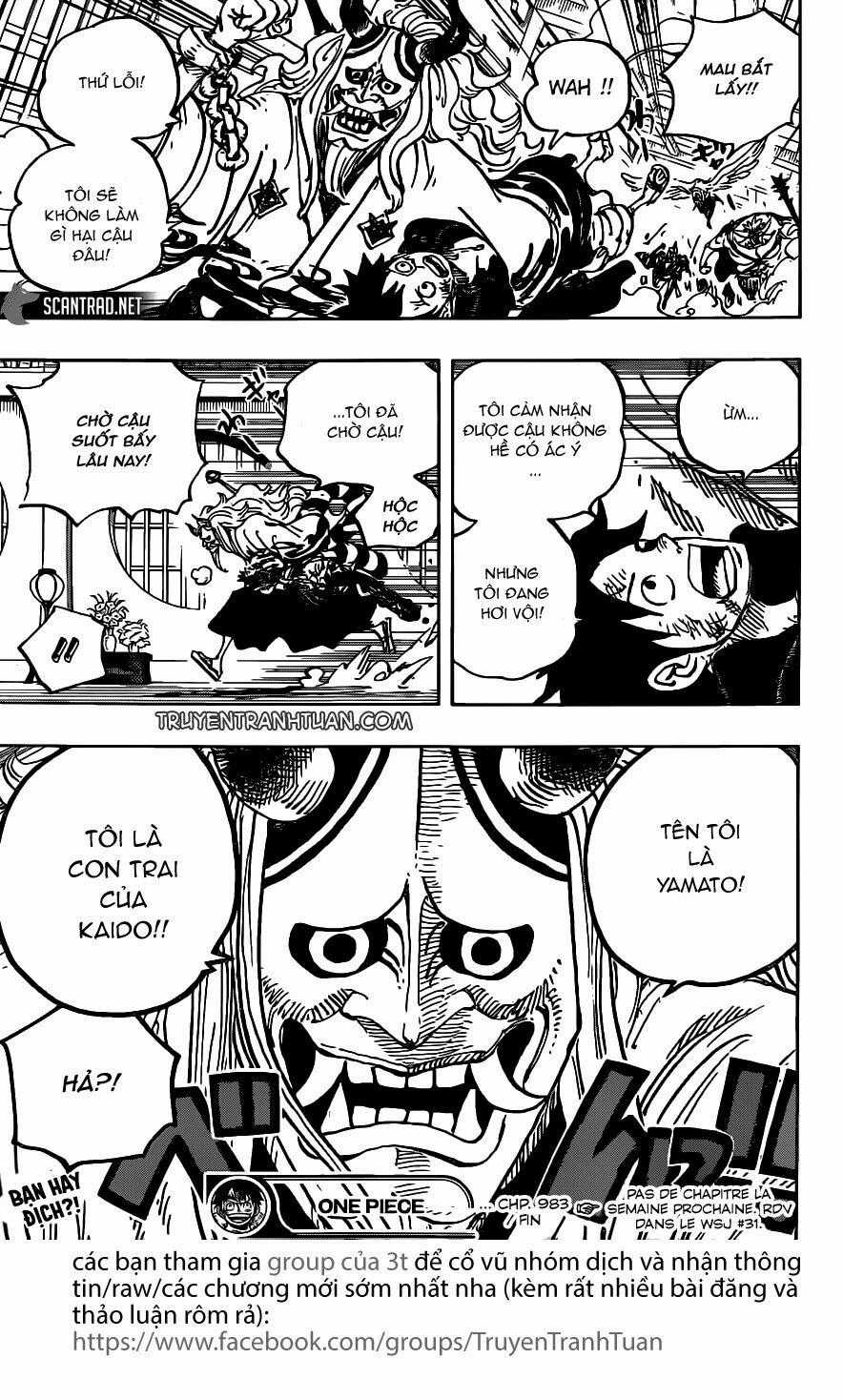 One Piece Chương 983 trang 16