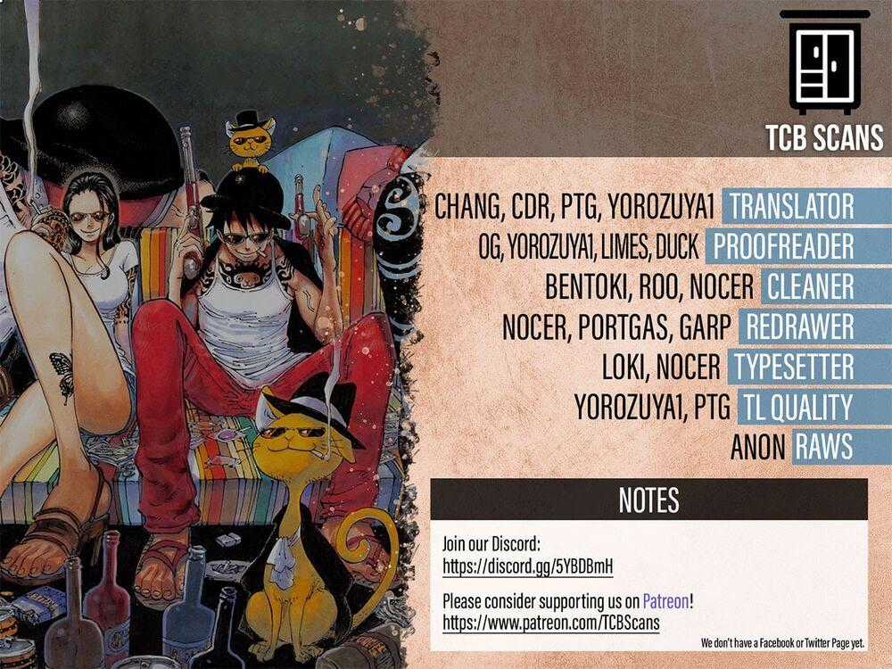 One Piece Chương 999 trang 1