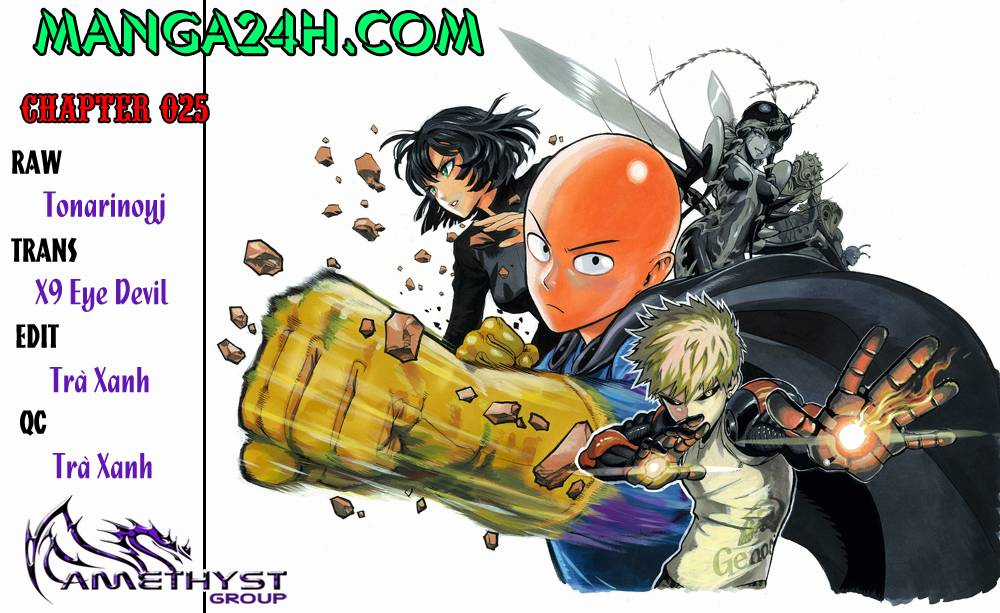 One-Punch Man Chapter 25 trang 0