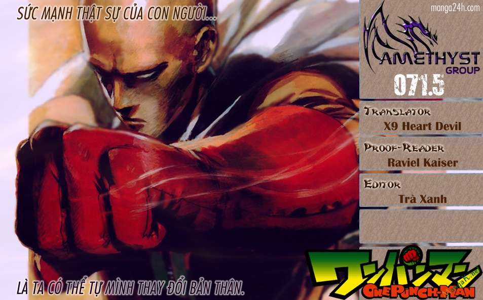 One-Punch Man Chapter 71.5 trang 0