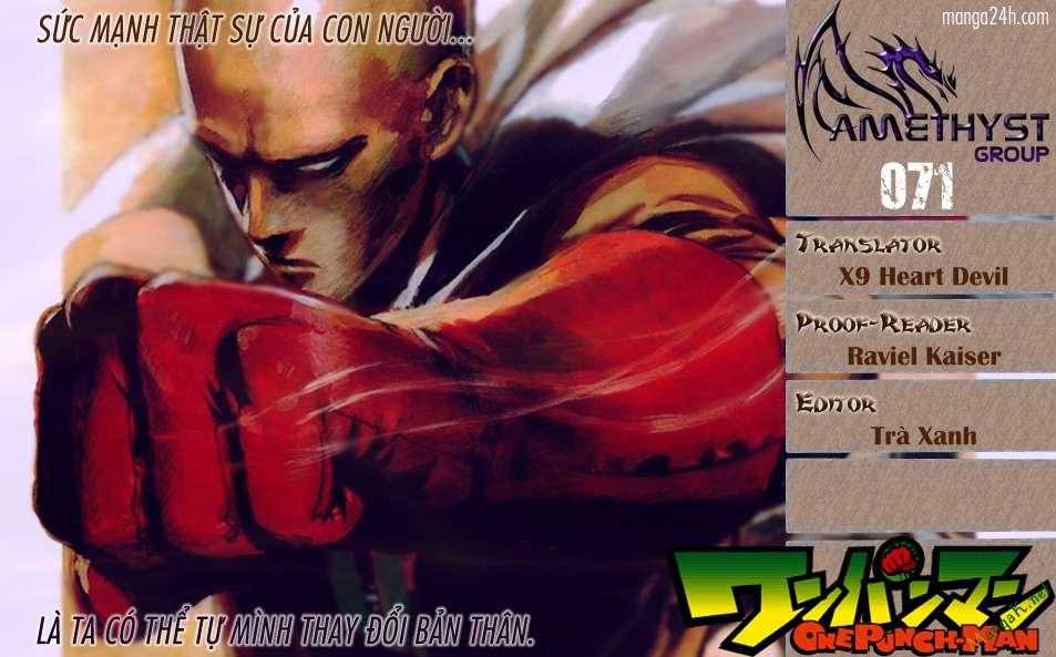 One-Punch Man Chapter 71 trang 0