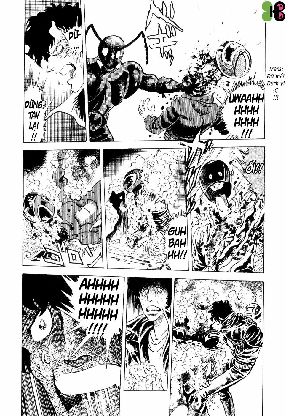 (One-shot) Kamen Rider Black - Part X: Mẫu vật mô phỏng số 7 Chapter 7 trang 21