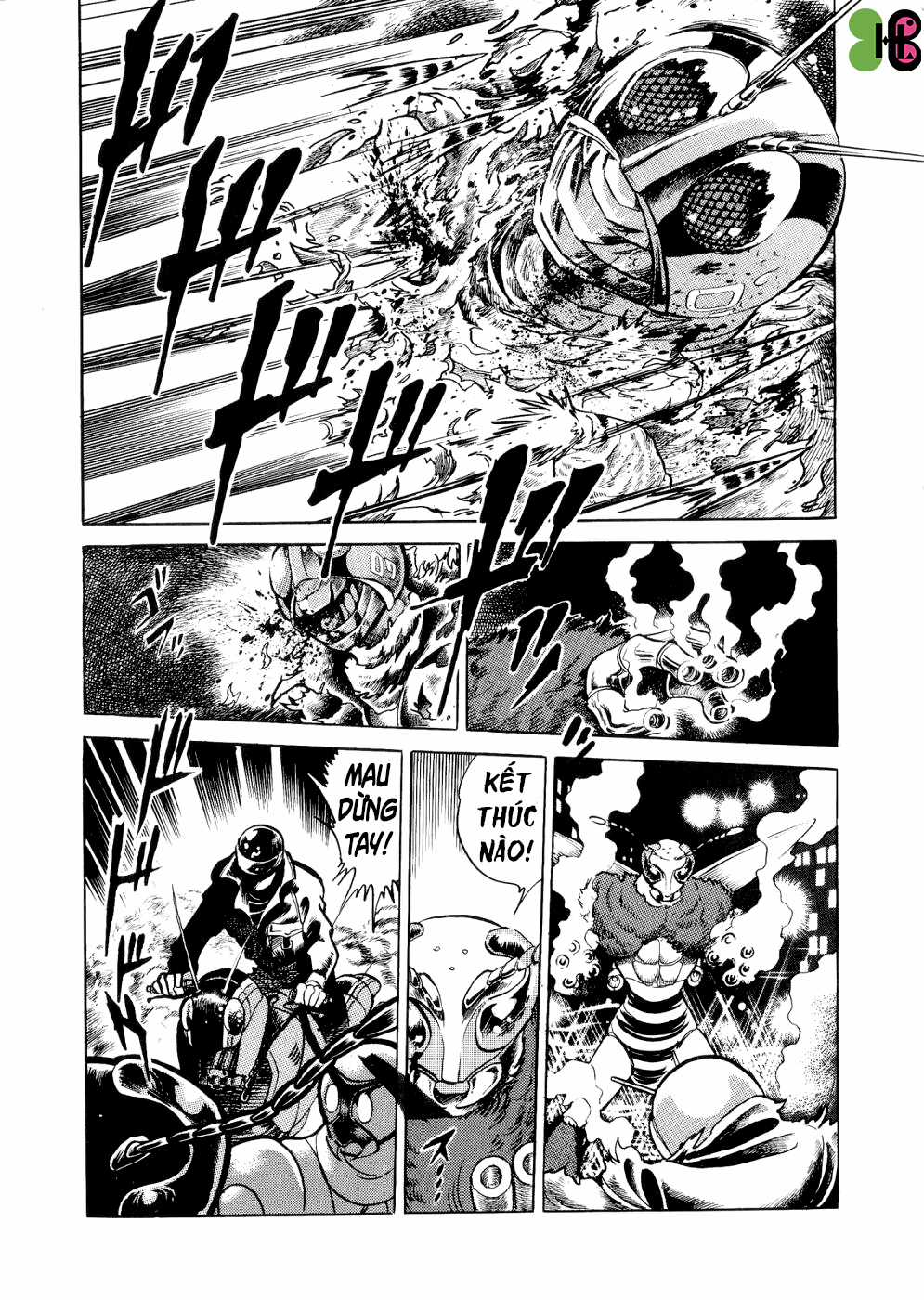 (One-shot) Kamen Rider Black - Part X: Mẫu vật mô phỏng số 7 Chapter 7 trang 31