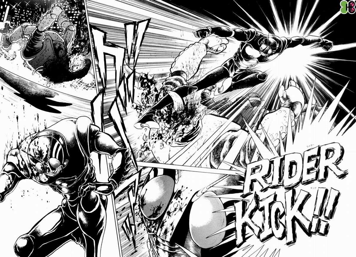 (One-shot) Kamen Rider Black - Part X: Mẫu vật mô phỏng số 7 Chapter 7 trang 34