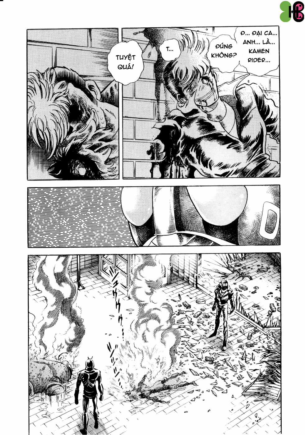 (One-shot) Kamen Rider Black - Part X: Mẫu vật mô phỏng số 7 Chapter 7 trang 38