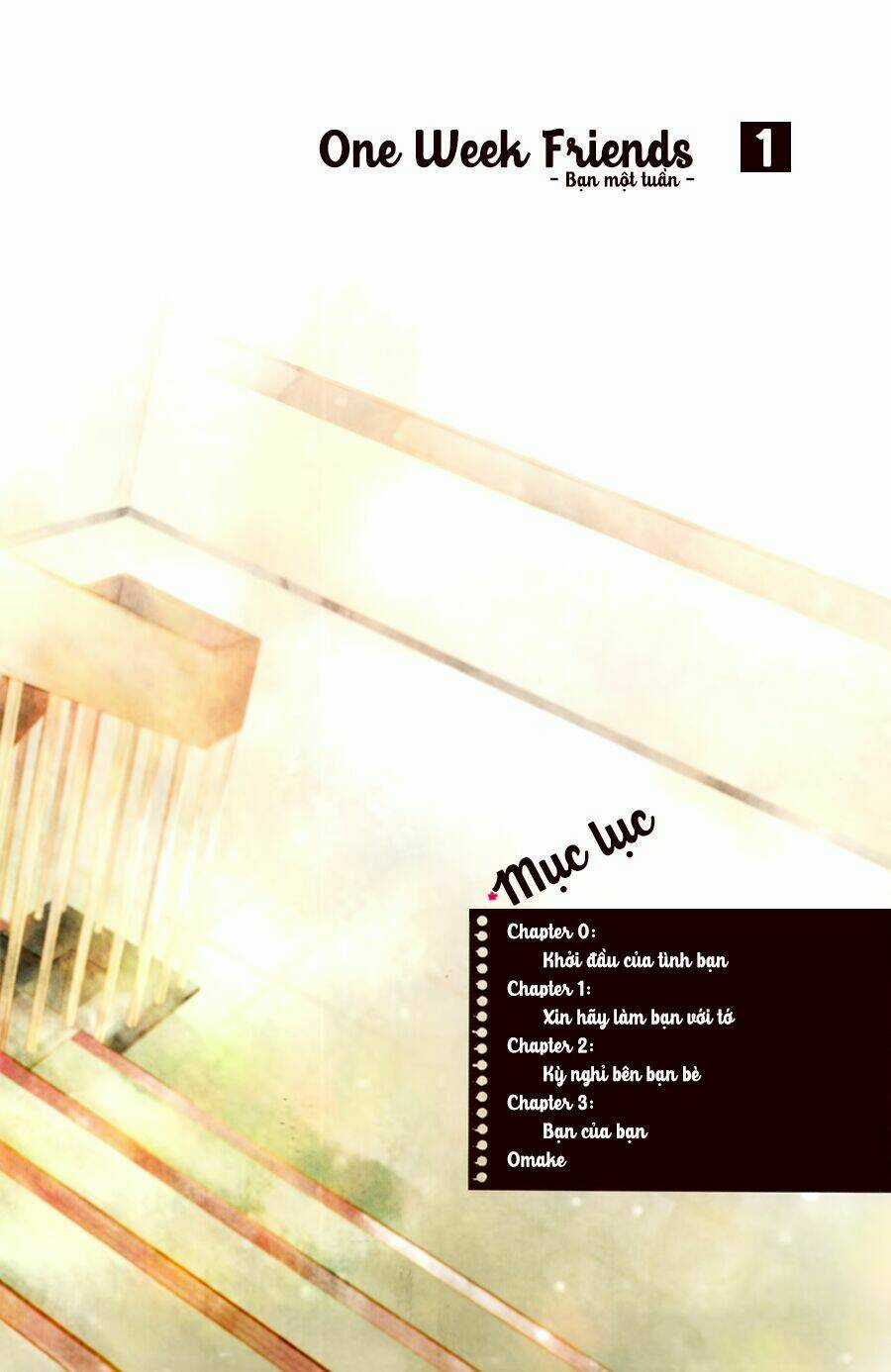 One Week Friends Dst Chapter 1 trang 2